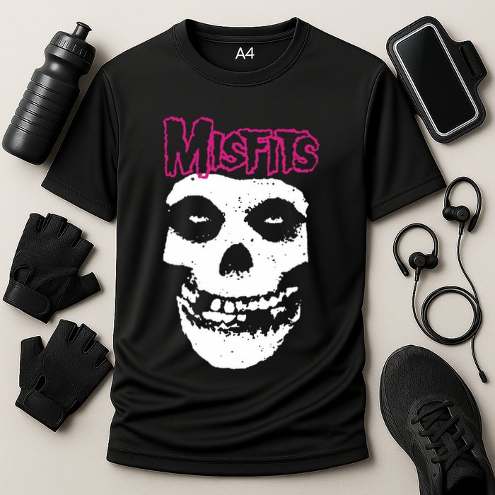 Logo Skull Cooling Performance Crew T-Shirt