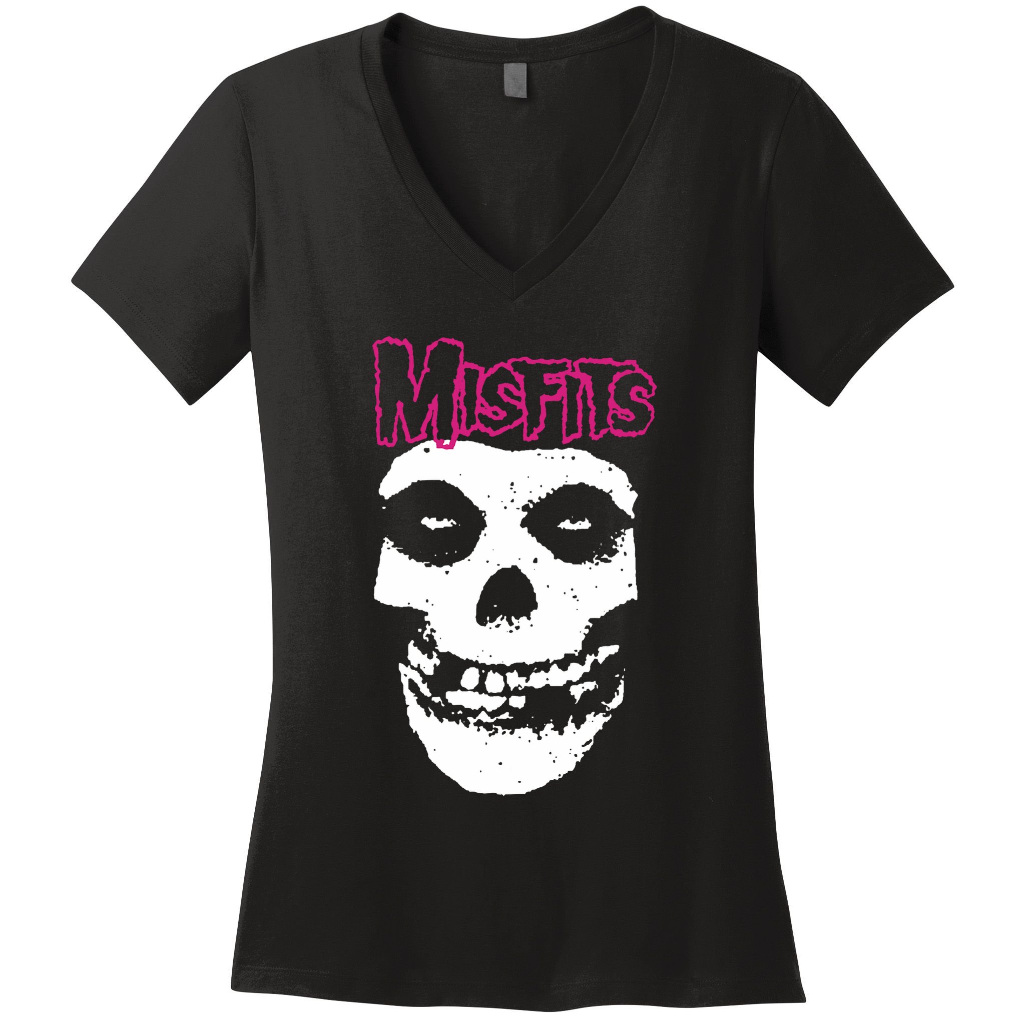 Logo Skull Women's V-Neck T-Shirt
