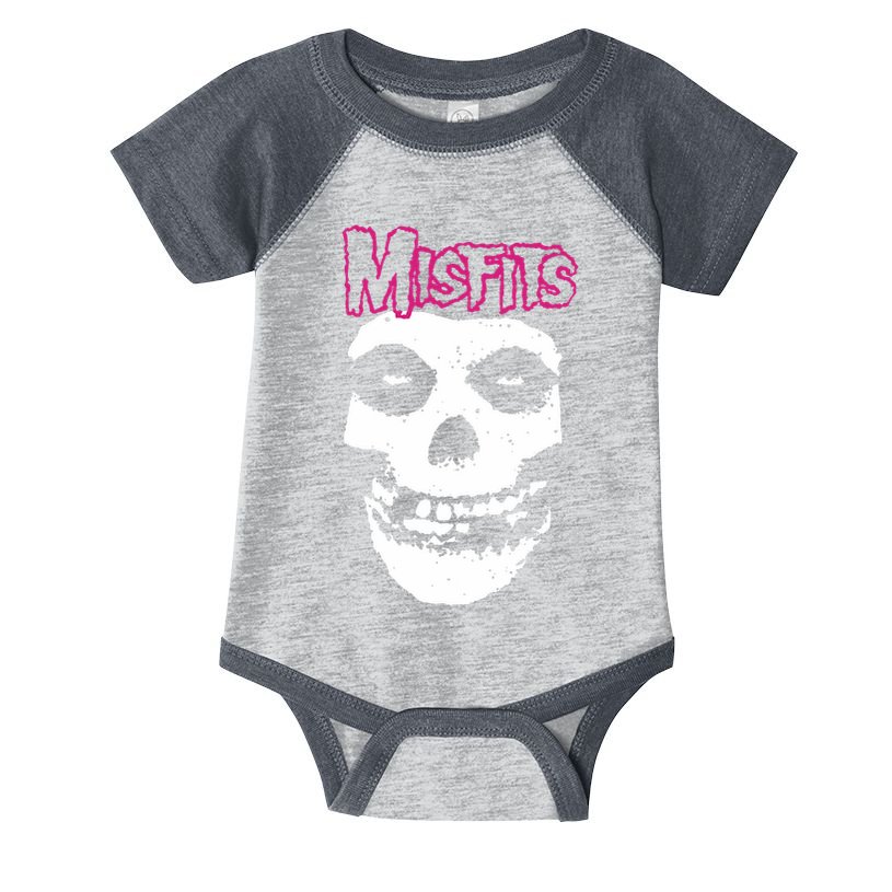 Logo Skull Infant Baby Jersey Bodysuit