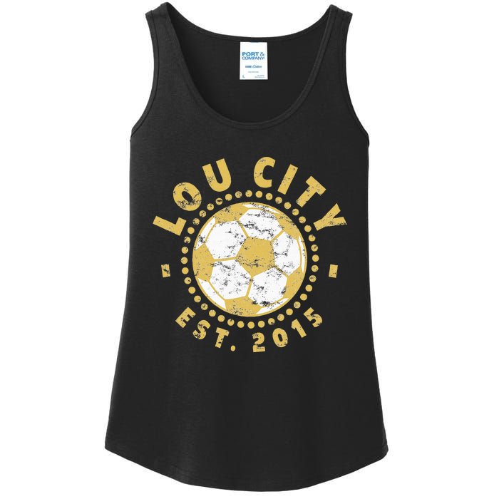 Louisville Soccer Ladies Essential Tank