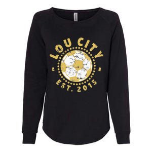 Louisville Soccer Womens California Wash Sweatshirt