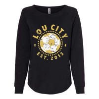 Louisville Soccer Womens California Wash Sweatshirt