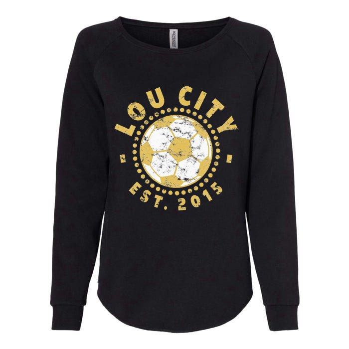 Louisville Soccer Womens California Wash Sweatshirt