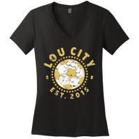 Louisville Soccer Women's V-Neck T-Shirt