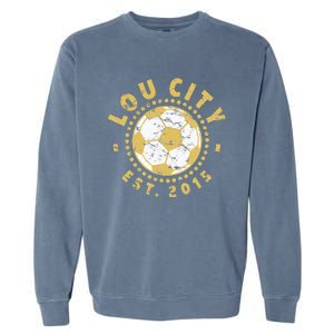 Louisville Soccer Garment-Dyed Sweatshirt