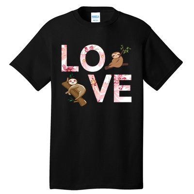 Love Sloth Tall T-Shirt