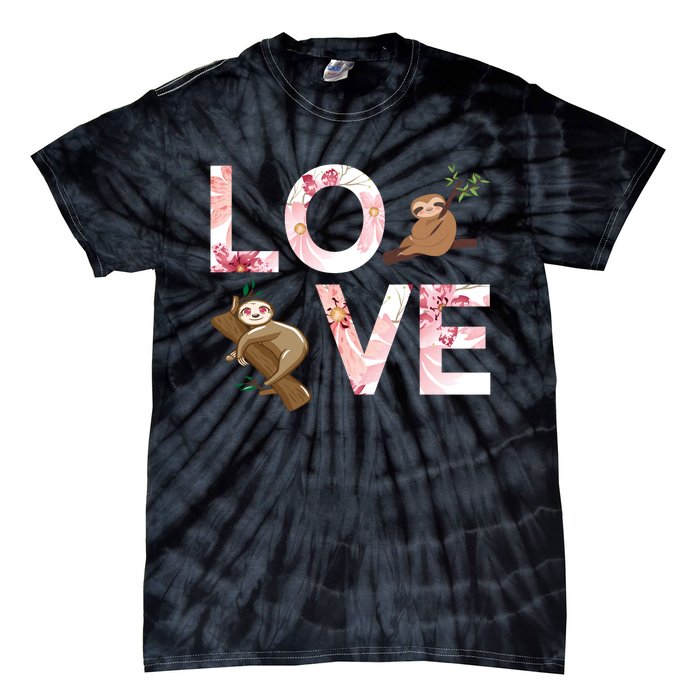 Love Sloth Tie-Dye T-Shirt