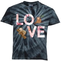 Love Sloth Kids Tie-Dye T-Shirt