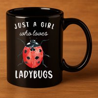 Ladybug Shirts, Ladybug Lover Shirts 11oz C Handle Ceramic Mug