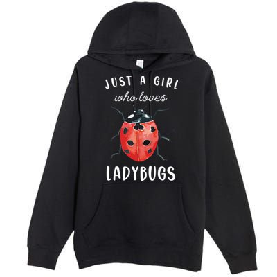 Ladybug Shirts, Ladybug Lover Shirts Premium Pullover Hoodie