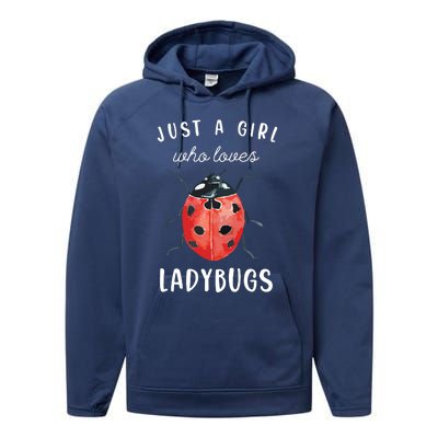 Ladybug Shirts, Ladybug Lover Shirts Performance Fleece Hoodie