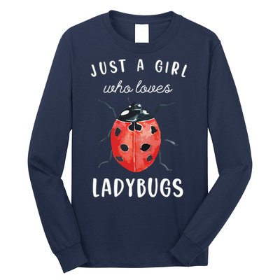 Ladybug Shirts, Ladybug Lover Shirts Long Sleeve Shirt