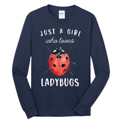 Ladybug Shirts, Ladybug Lover Shirts Tall Long Sleeve T-Shirt