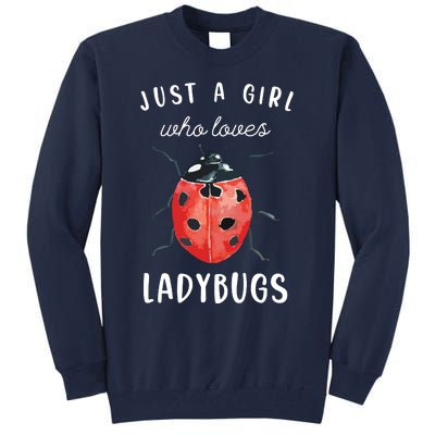 Ladybug Shirts, Ladybug Lover Shirts Tall Sweatshirt