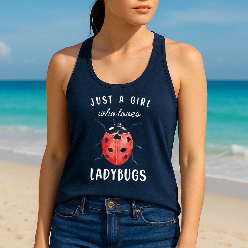 Ladybug Shirts, Ladybug Lover Shirts Womens Tank Top
