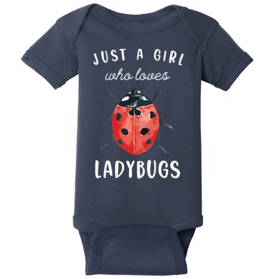 Ladybug Shirts, Ladybug Lover Shirts Baby Bodysuit
