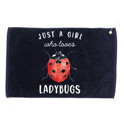Ladybug Shirts, Ladybug Lover Shirts Grommeted Golf Towel