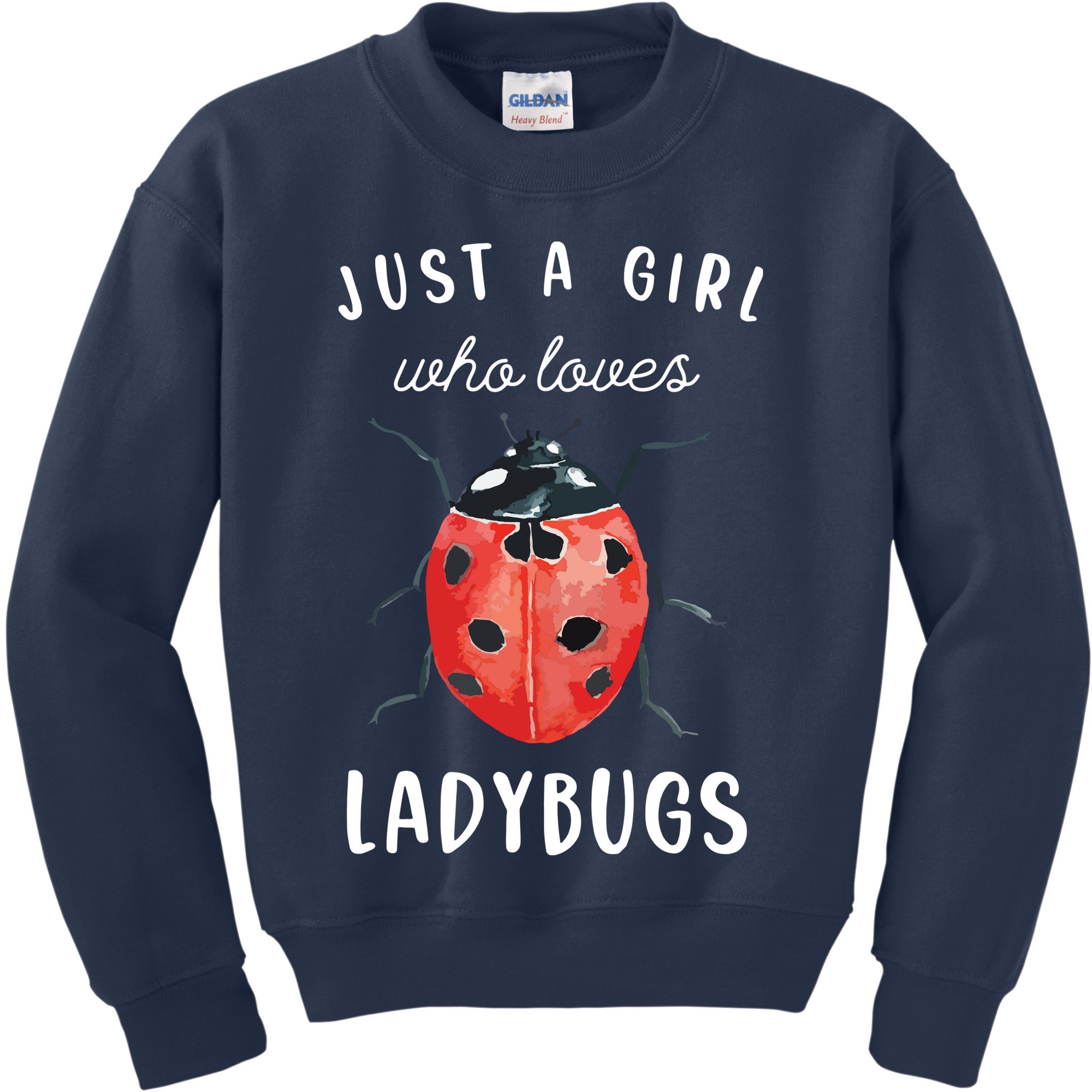 Ladybug Shirts, Ladybug Lover Shirts Kids Sweatshirt