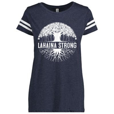 Lahaina Strong Enza Ladies Jersey Football T-Shirt