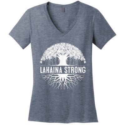 Lahaina Strong Women's V-Neck T-Shirt