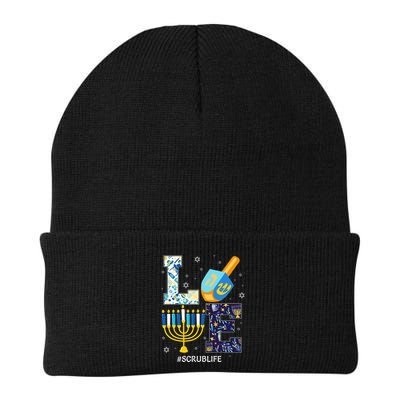 Love Scrub Life Chanukah Jewish Hanukkah Beanie