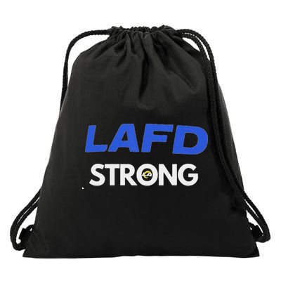 Lafd Strong Drawstring Bag