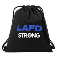 Lafd Strong Drawstring Bag