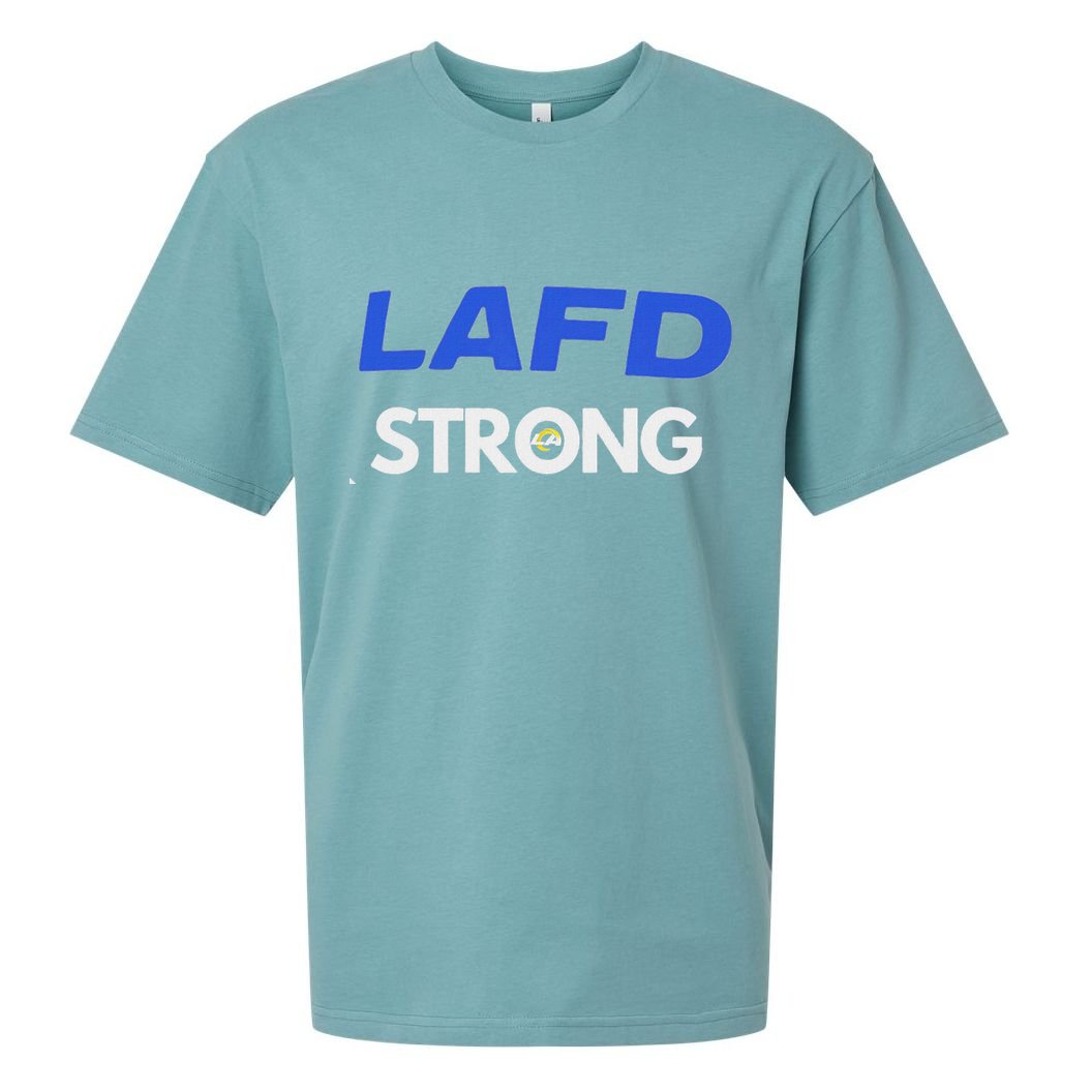 Lafd Strong Sueded Cloud Jersey T-Shirt