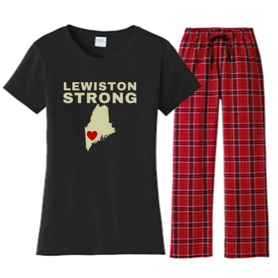 Lewiston Strong Women's Flannel Pajama Set