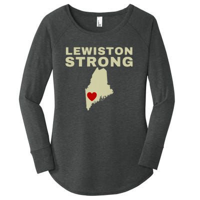 Lewiston Strong Women's Perfect Tri Tunic Long Sleeve Shirt