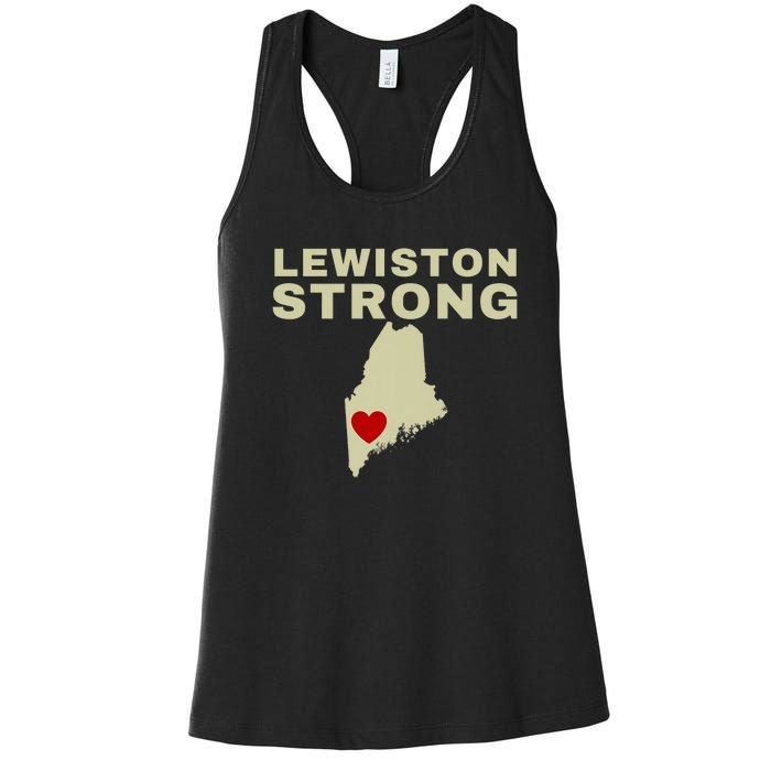 Lewiston Strong Women's Racerback Tank