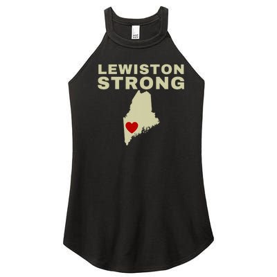 Lewiston Strong Women's Perfect Tri Rocker Tank