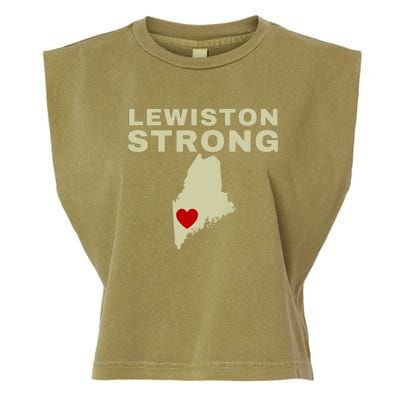 Lewiston Strong Garment-Dyed Women's Muscle Tee