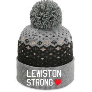 Lewiston Strong The Baniff Cuffed Pom Beanie