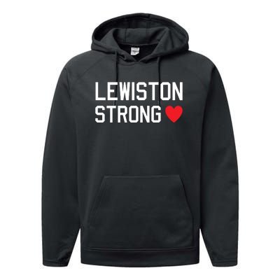 Lewiston Strong Performance Fleece Hoodie