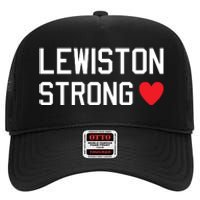 Lewiston Strong High Crown Mesh Back Trucker Hat