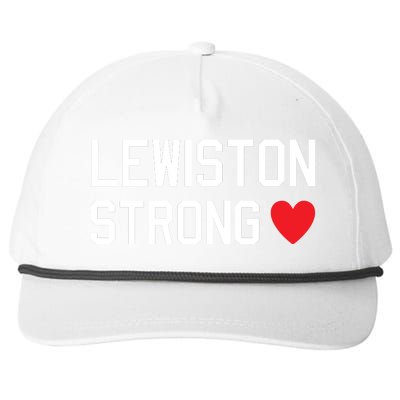 Lewiston Strong Snapback Five-Panel Rope Hat