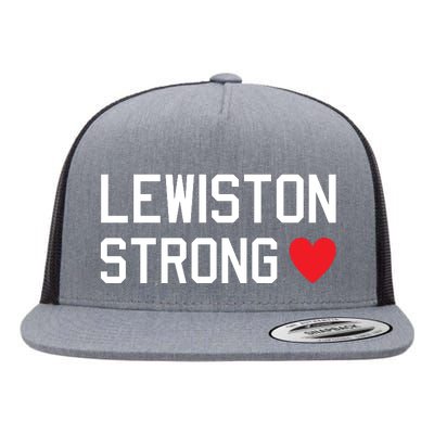 Lewiston Strong Flat Bill Trucker Hat