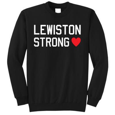 Lewiston Strong Tall Sweatshirt