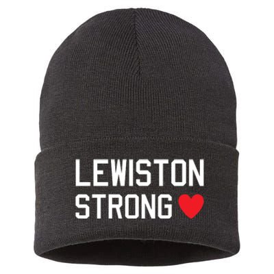 Lewiston Strong Sustainable Knit Beanie