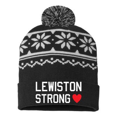 Lewiston Strong USA-Made Snowflake Beanie