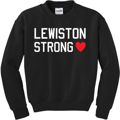 Lewiston Strong Kids Sweatshirt