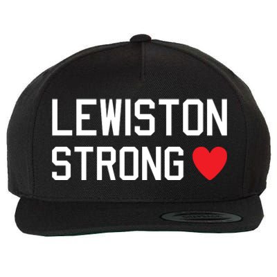 Lewiston Strong Wool Snapback Cap