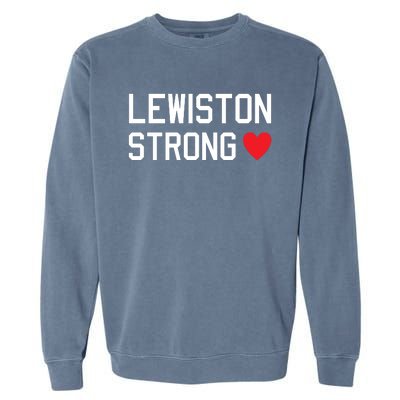 Lewiston Strong Garment-Dyed Sweatshirt