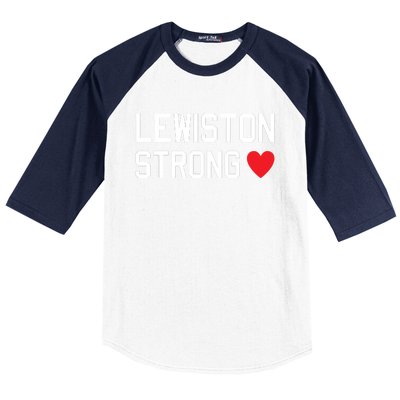 Lewiston Strong Baseball Sleeve Shirt