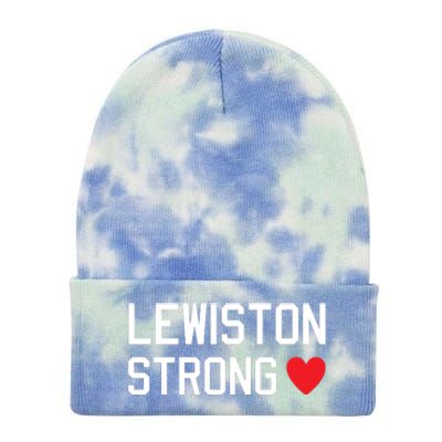 Lewiston Strong Tie Dye 12in Knit Beanie