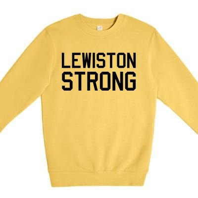 Lewiston Strong Premium Crewneck Sweatshirt