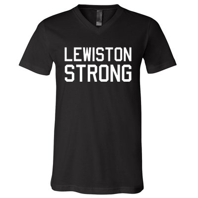 Lewiston Strong V-Neck T-Shirt