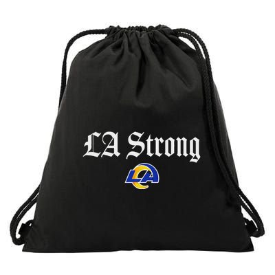 La Strong Lafd Drawstring Bag