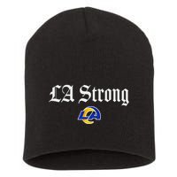 La Strong Lafd Short Acrylic Beanie